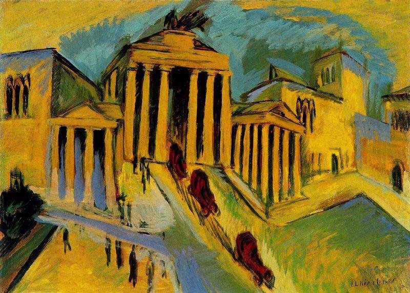 Brandenburger Tor, Ernst Ludwig Kirchner